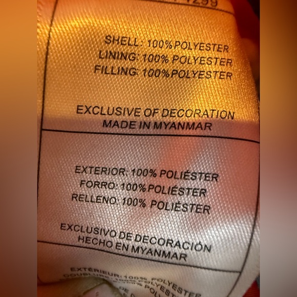 Minus Zero Silver Camo Hooded Puffer Coat- Size Small (8) - Picture 9 of 9